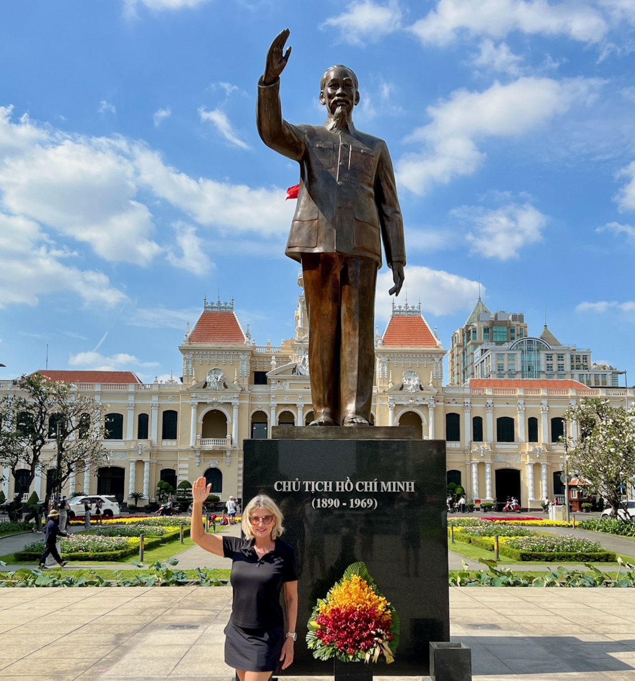 Siagon Ho Chi Minh City statue