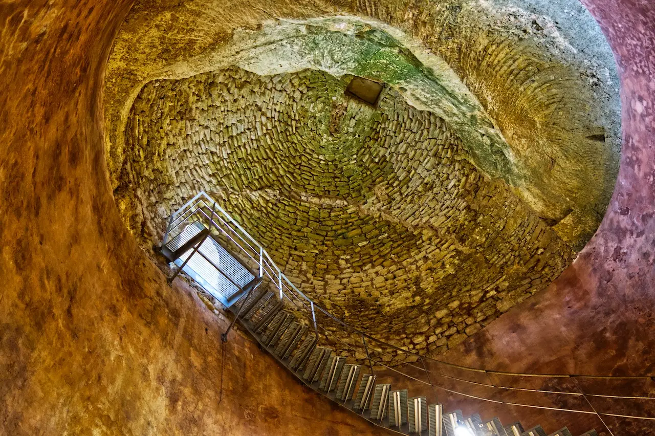 Picture of a cave inside, Bocairent near Valencia Spain