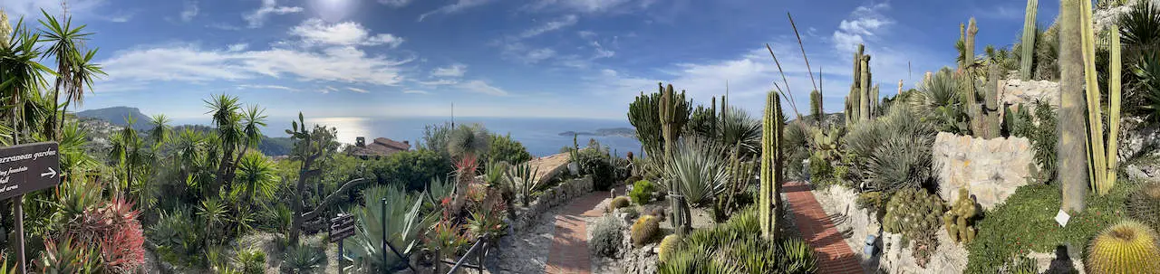 View from Eze, Nice France