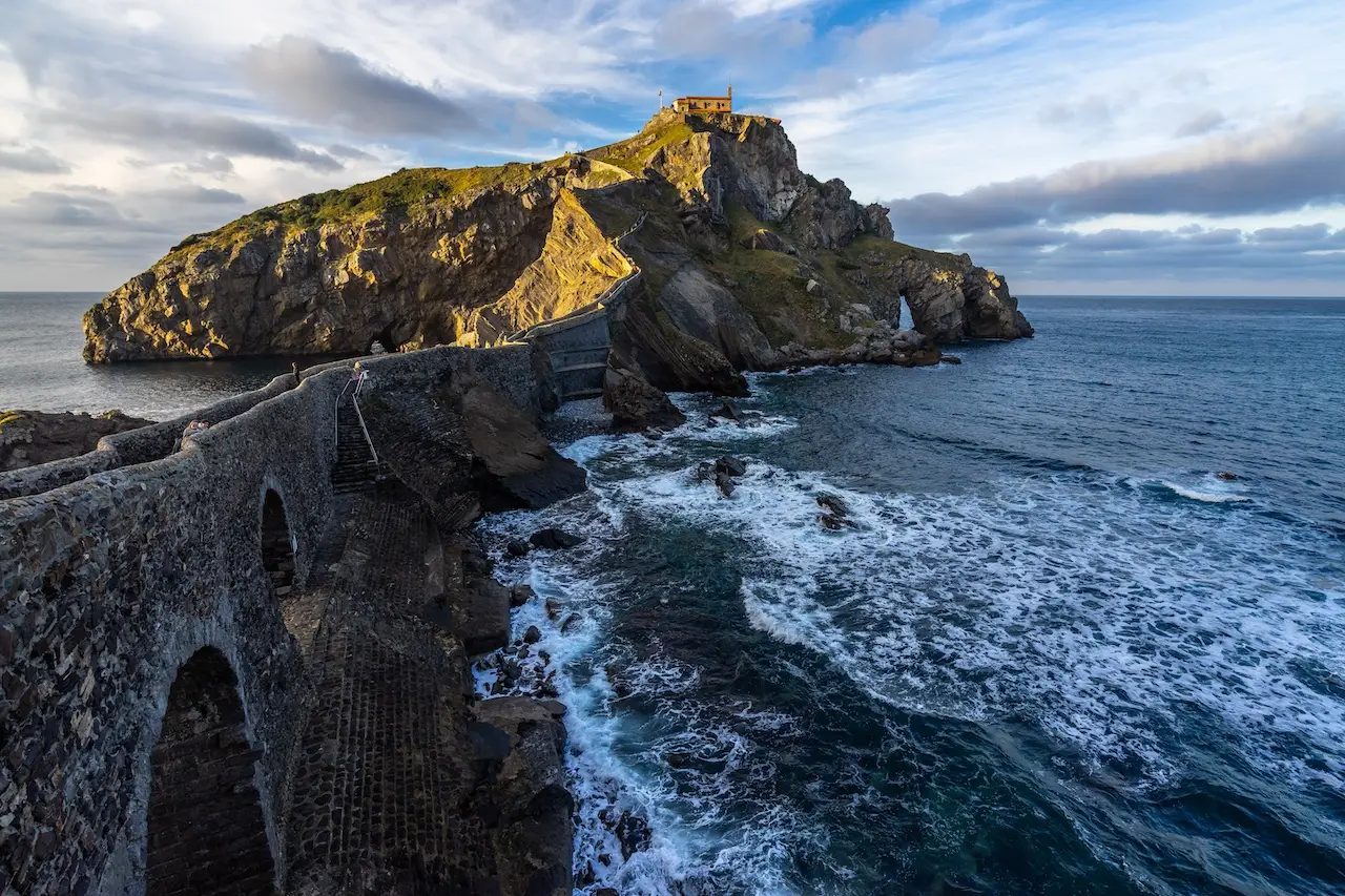 View of San Juan de Gaztelugatxe ~ Best Day Trips from San Sebastian