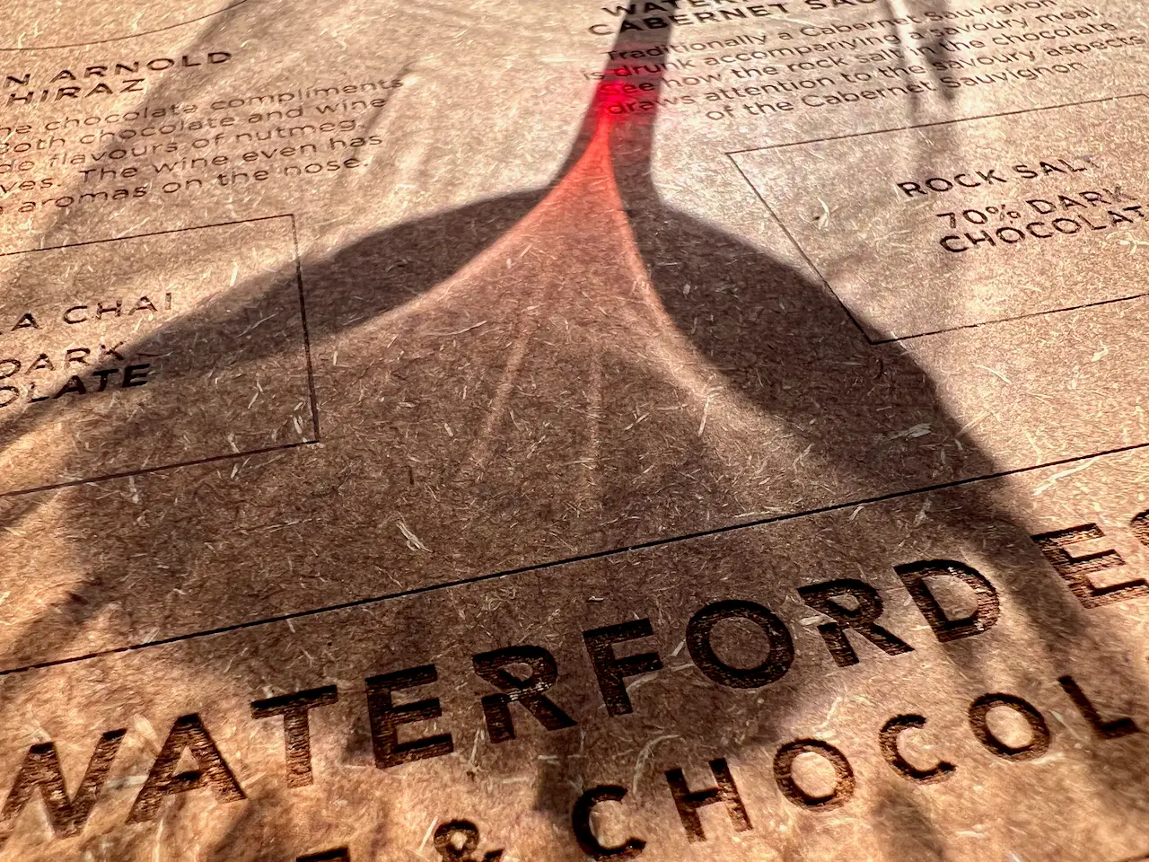 Waterford Chocolate pairing Stellenbosch