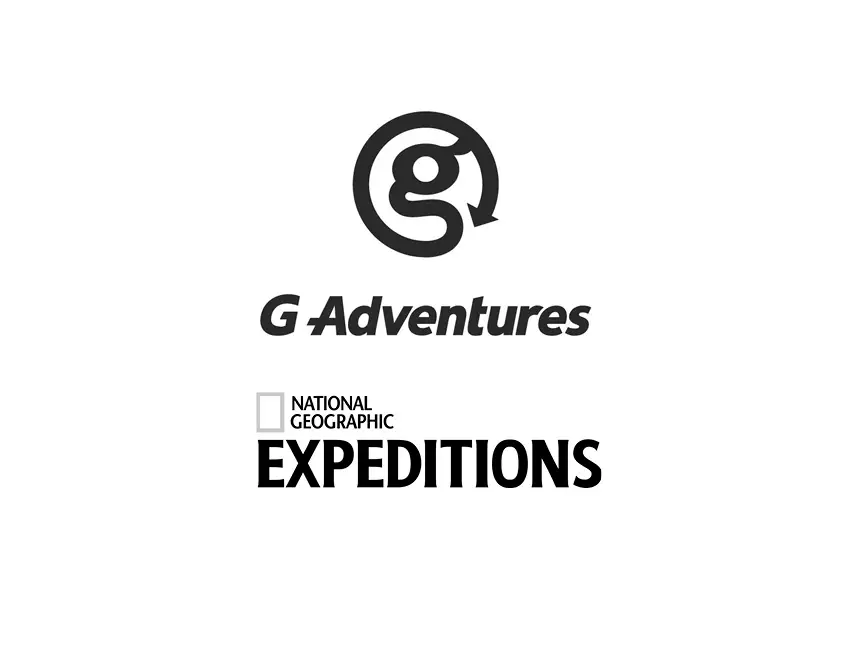 G Adventures and Nat Geo Expeditions logos