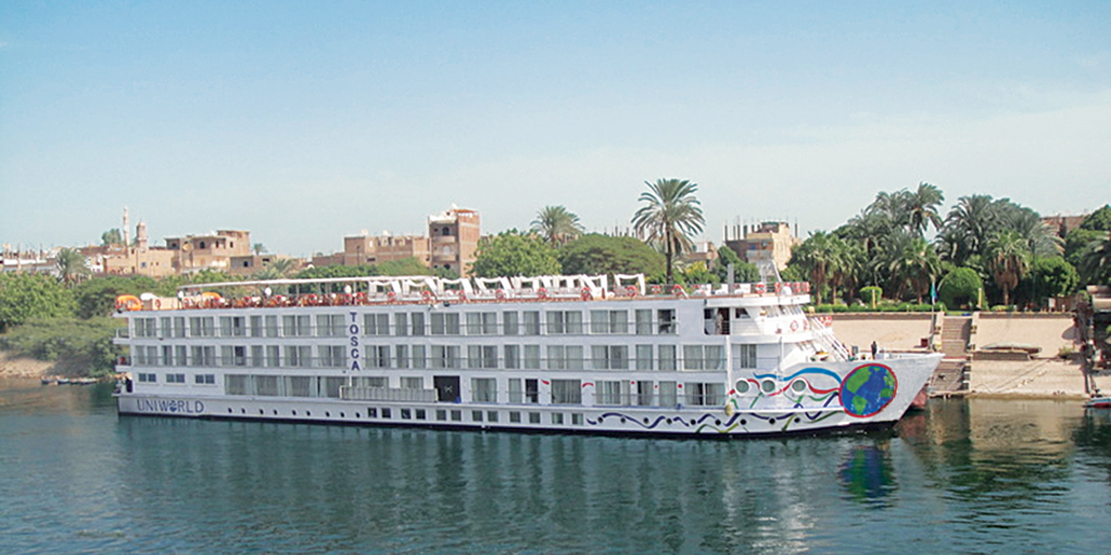 Uniworld's Tosca River Cruise in Egypt on the Nile River