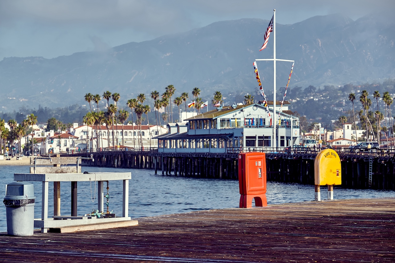 Stearns wharf Santa Barbara