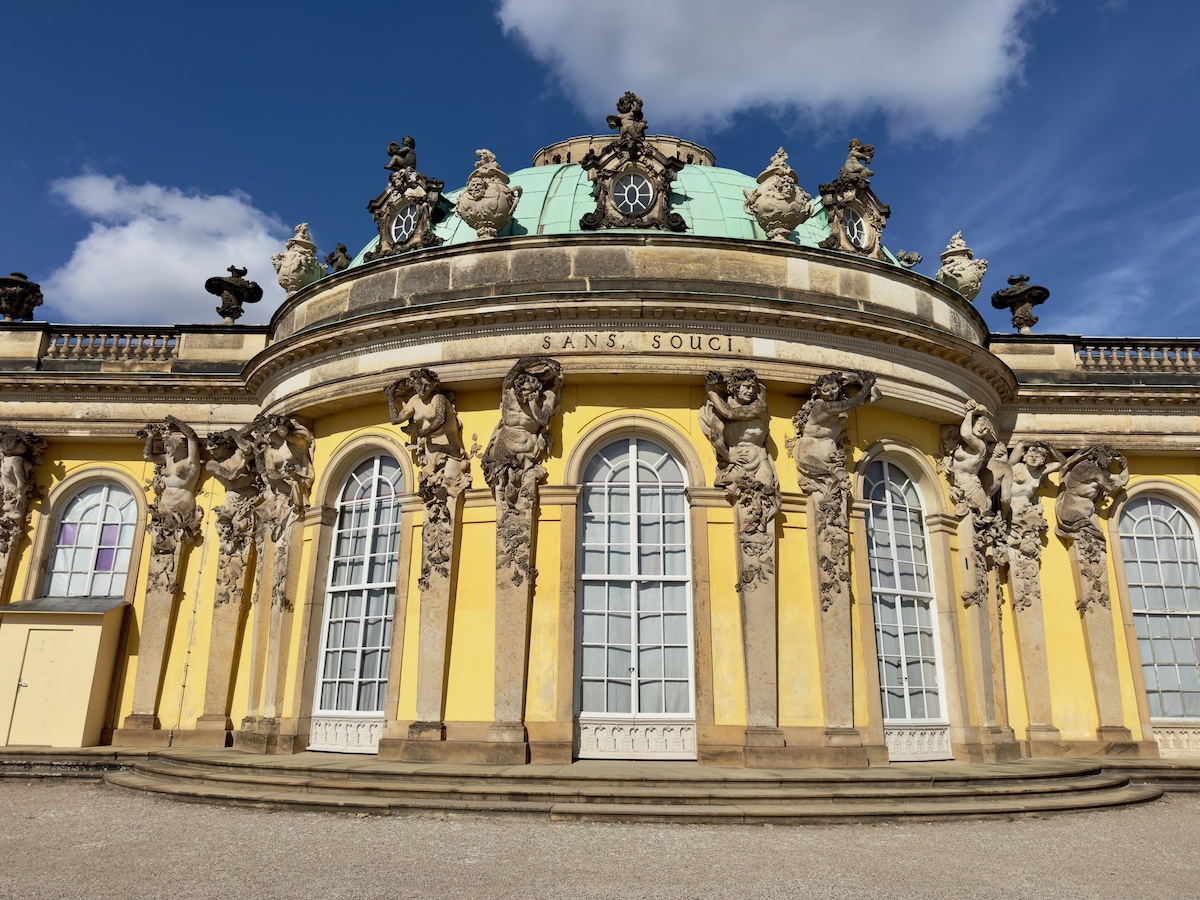 Sans Souci palace in Potsdam